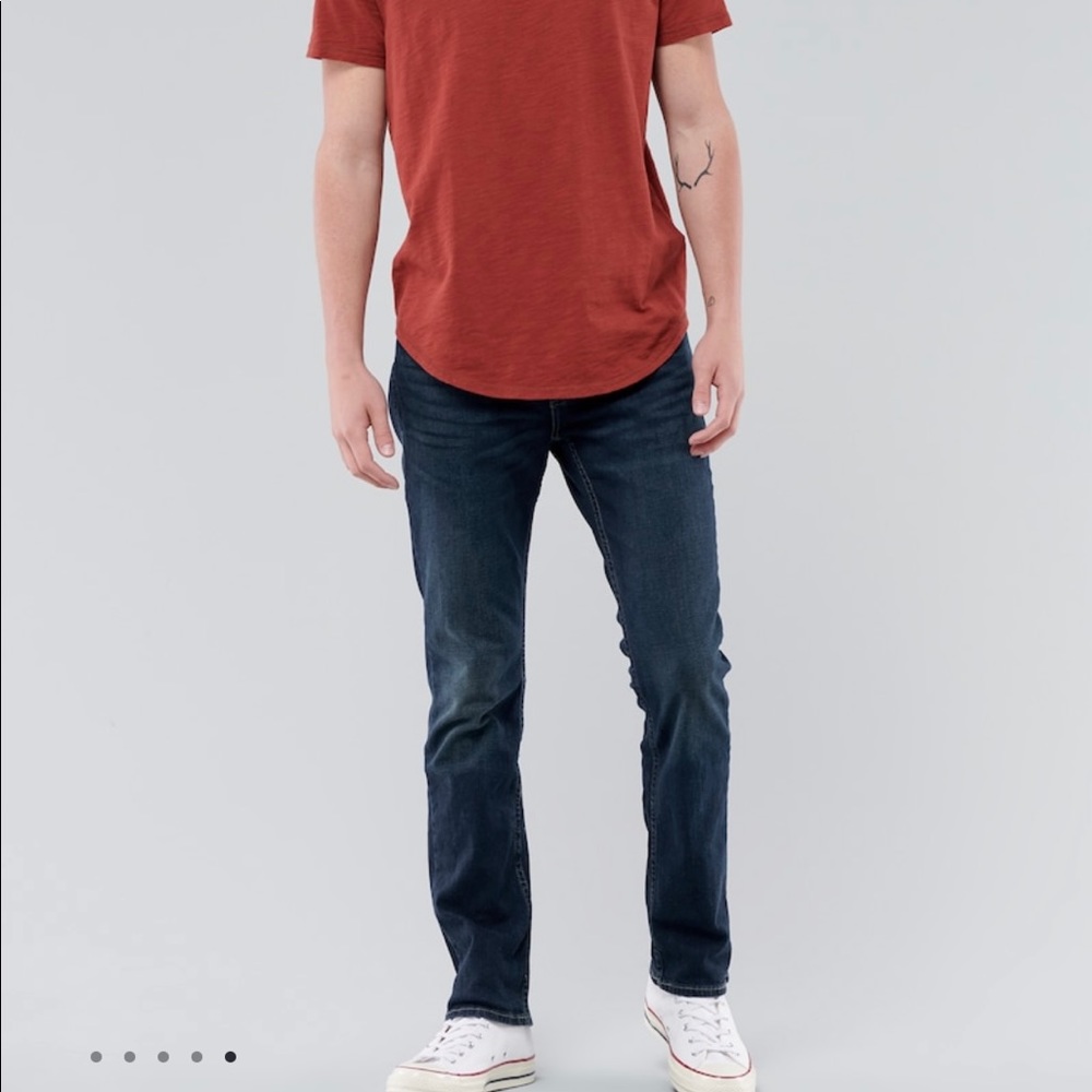 Practically new Hollister Slim Straight 28x30